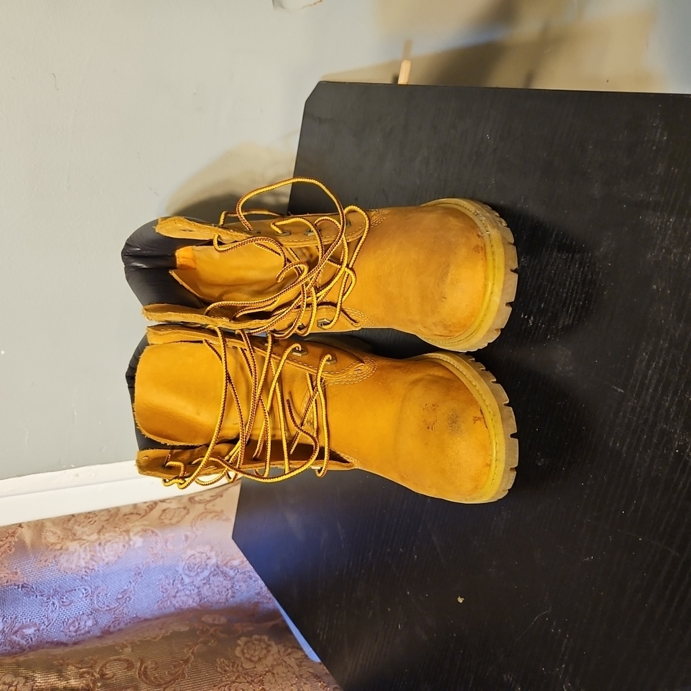 Women's Tan Lace-Up Boots